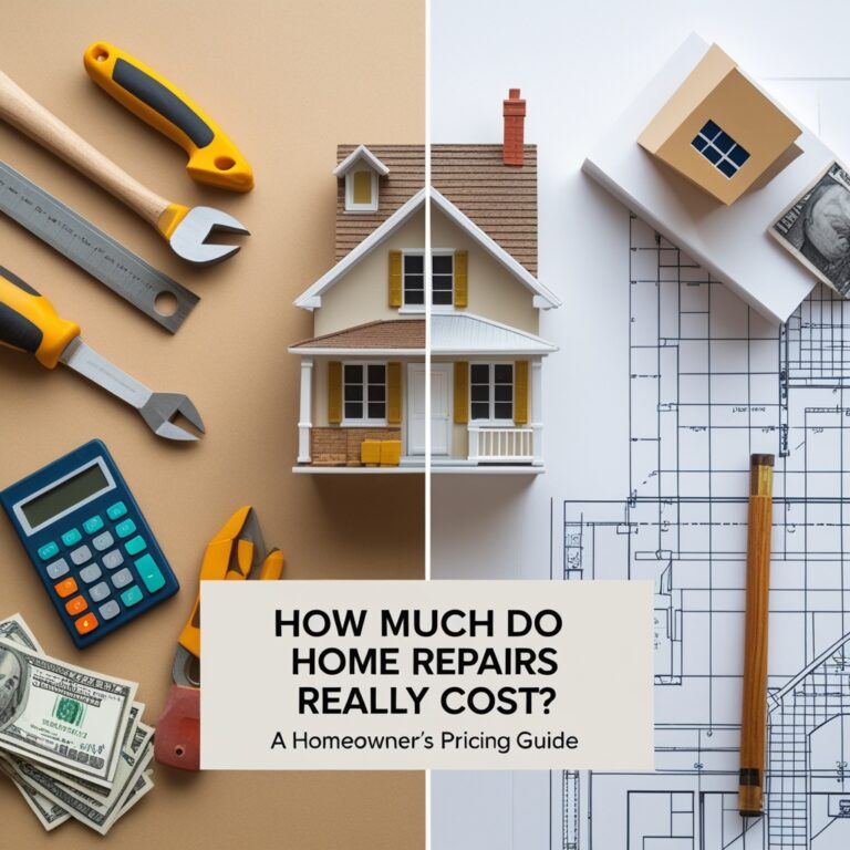 How Much Do Home Repairs Really Cost? A Homeowner’s Pricing Guide